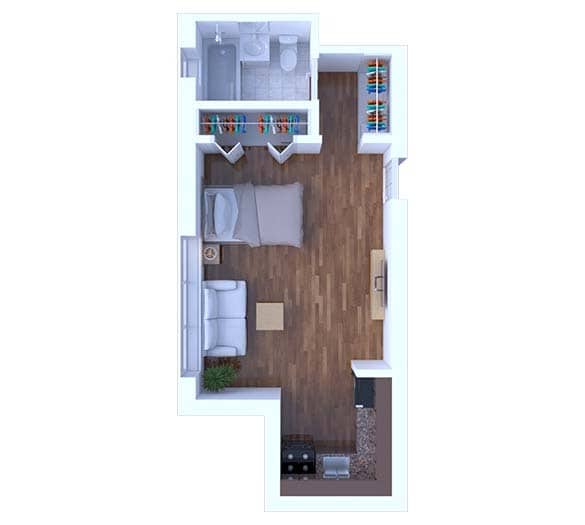 Floorplan - The Max Apartments