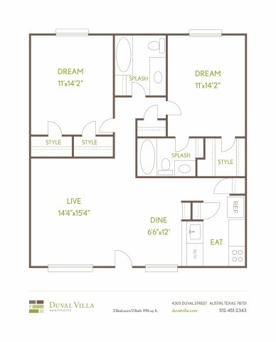 Floorplan - Duval Villa