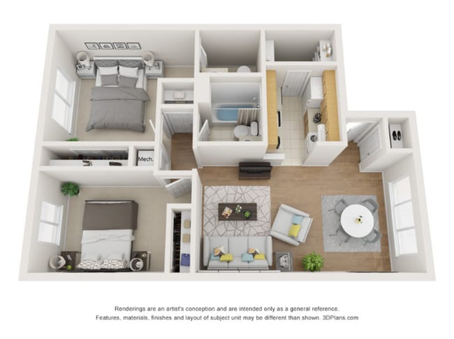 Interior Photo - Buffalo Creek Commons