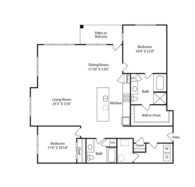 Floorplan - Iron Works Village