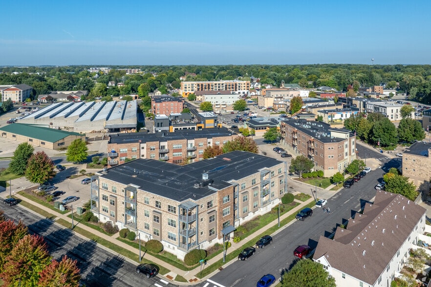 Aerial Context - Cannery Square Apartments