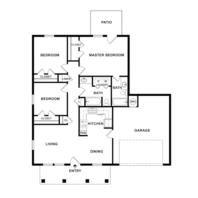 Floorplan - Parkridge Apartments