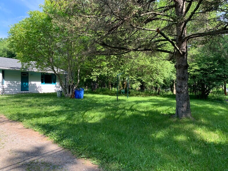 Front of the House and Front Yard - 246 Sapsucker Woods Rd