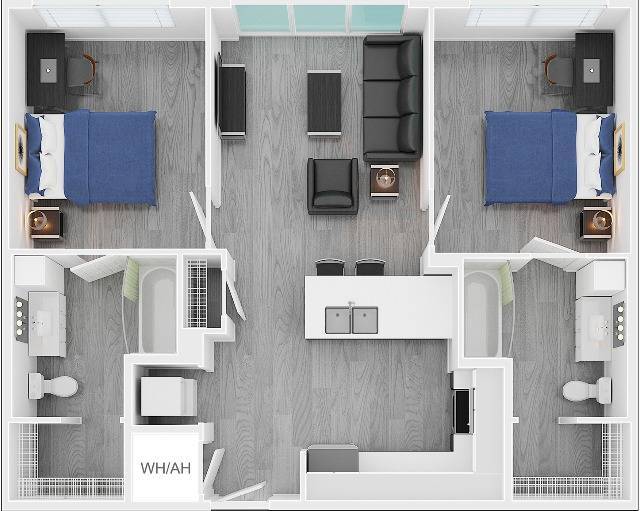 2 Bedroom - Park Place at Arlington