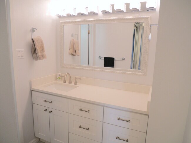 Large Vanity in Bathroom - 400 S Lafayette St
