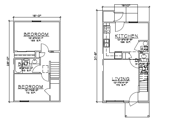 2BR/1.5BA - Partridge Place