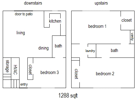 3BR/2BA - Brookhollow Garden Apartments