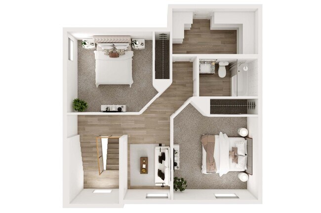 Floorplan - Townes on Tenth