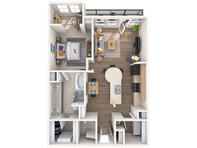 Floorplan - The Beverly at Medical Center