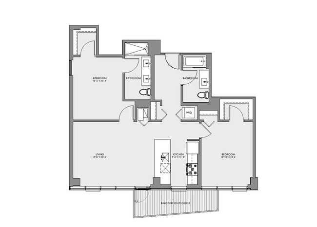 Floorplan - Centrum Wicker Park