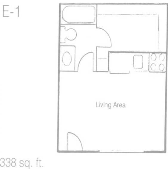 E-1 - The Loren Apartments