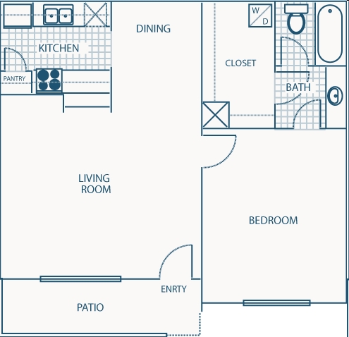 1BR/1BA - Willow Brook Crossing