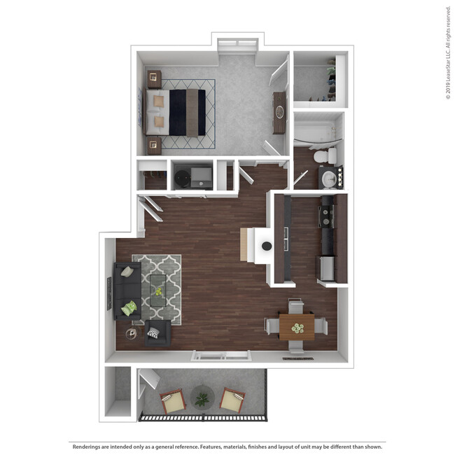 Floorplan - Woodbridge Apartments