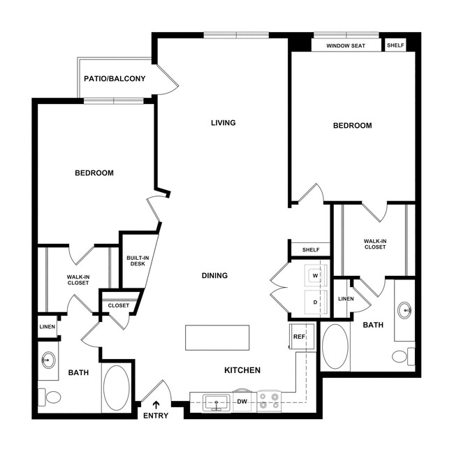 Floorplan - 7166 at Belmar