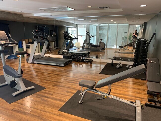 Building has a cute and well kept gym - 630 Thomas L Berkley Way