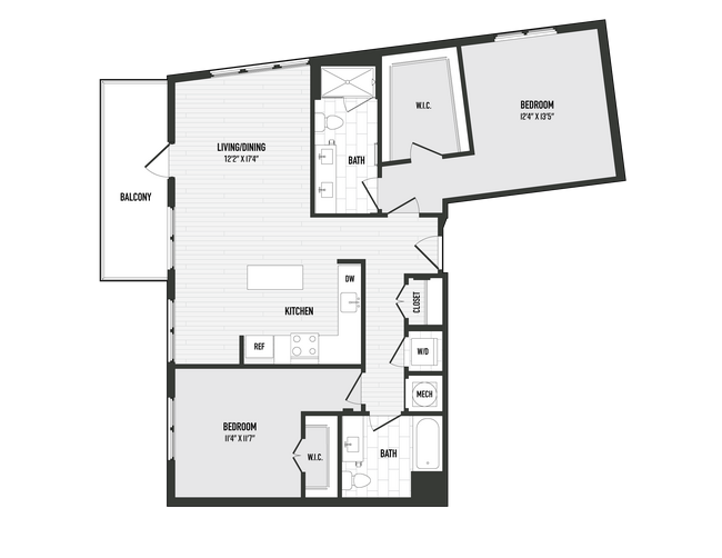 Floorplan - Coda at Bryant Street