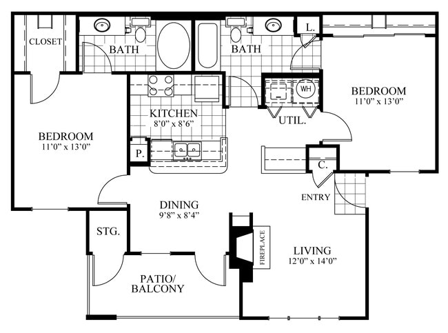 Floorplan - Mansions of Mansfield