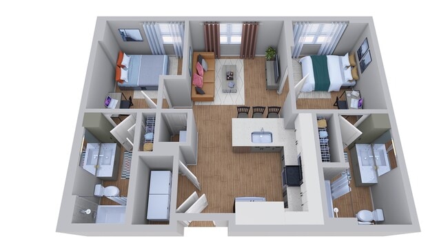 2x2 C - Noble 2500 | Student Housing