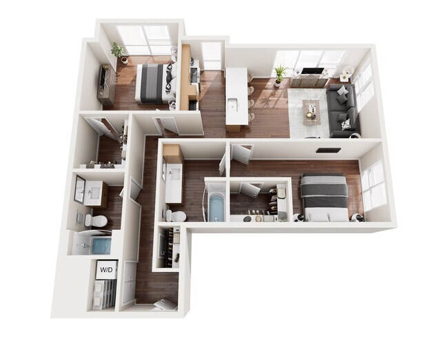 D2 floor plan Elara at the Market - Elara at the Market