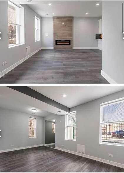Living room - 1028 S Oakley Blvd