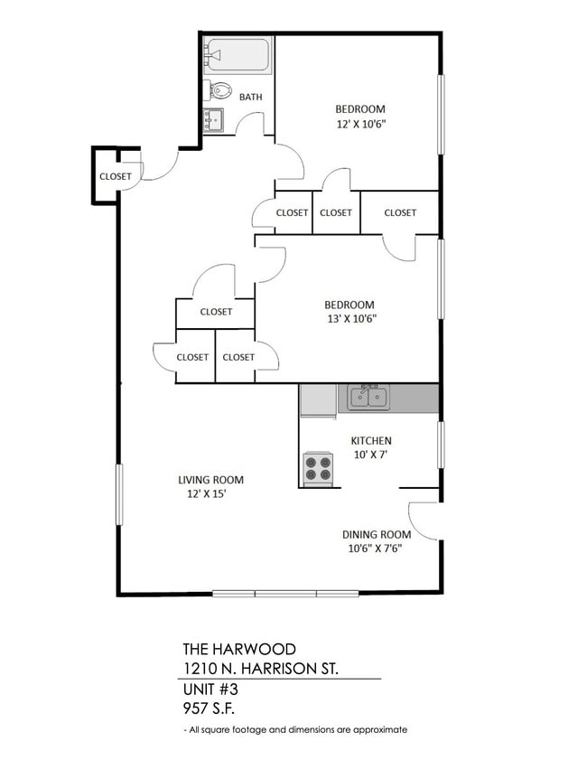 Floorplan - The Harwood