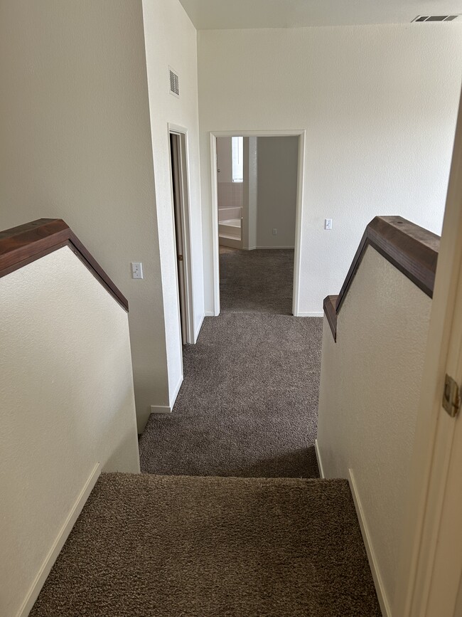 Loft Stairs and Hall - 661 W Fargo Ave