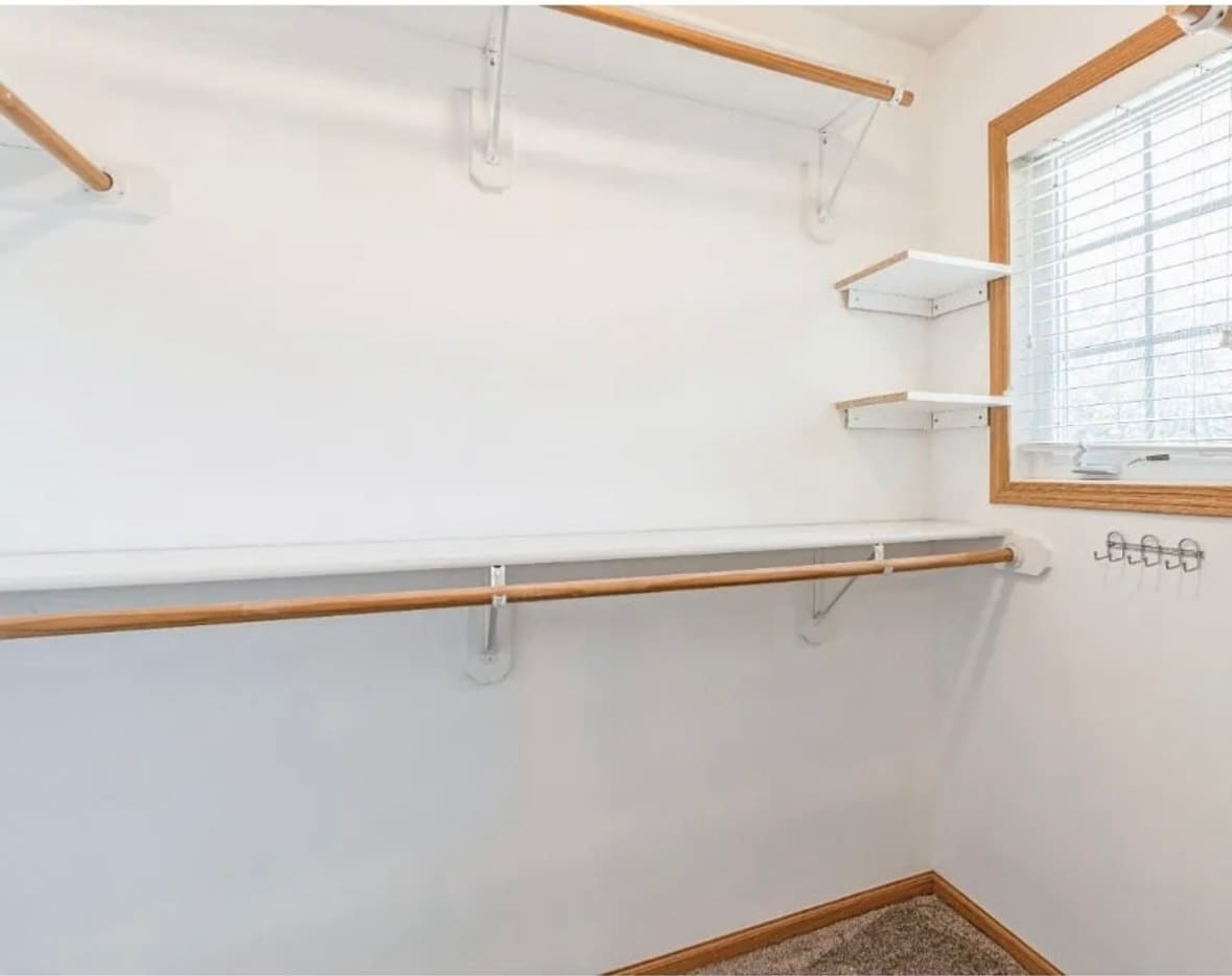 Second bedroom closet. - 2132 Ridgeview Cir