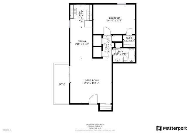 Floorplan - Oakside Apartments