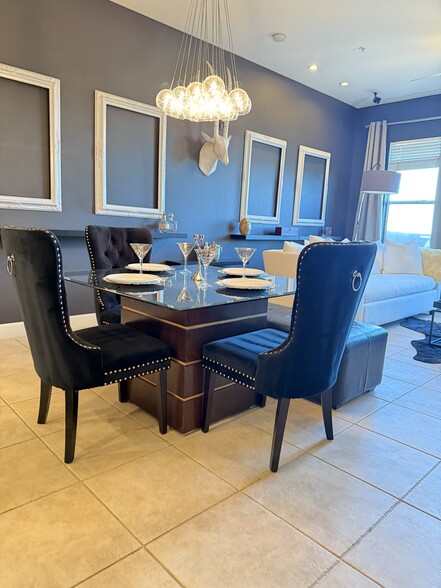 Upscale Fully Furnished 3 Bedroom Condo Dining Area - 83 E Agate Ave