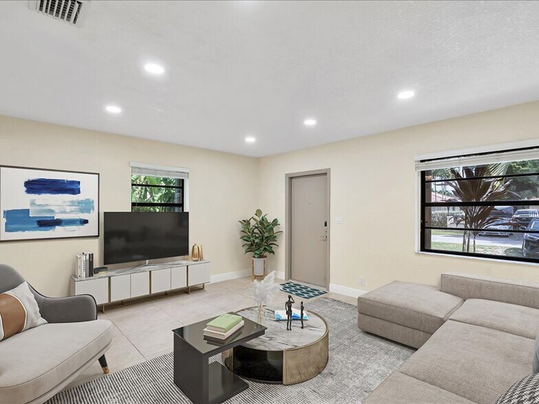 Living area staged - 6470 SW 38th St