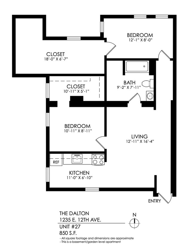 Floorplan - The Dalton