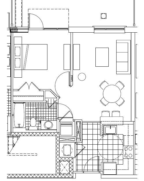 Unit Floor Plan - 6506 America Blvd