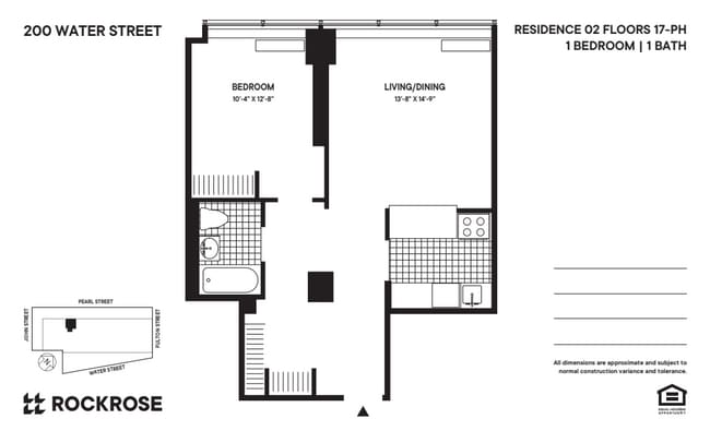 Floorplan - 200 Water Street