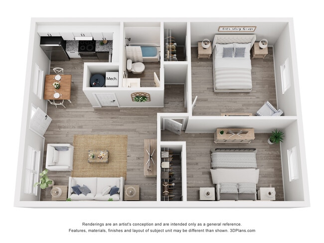 Floorplan - San Marco Apartments