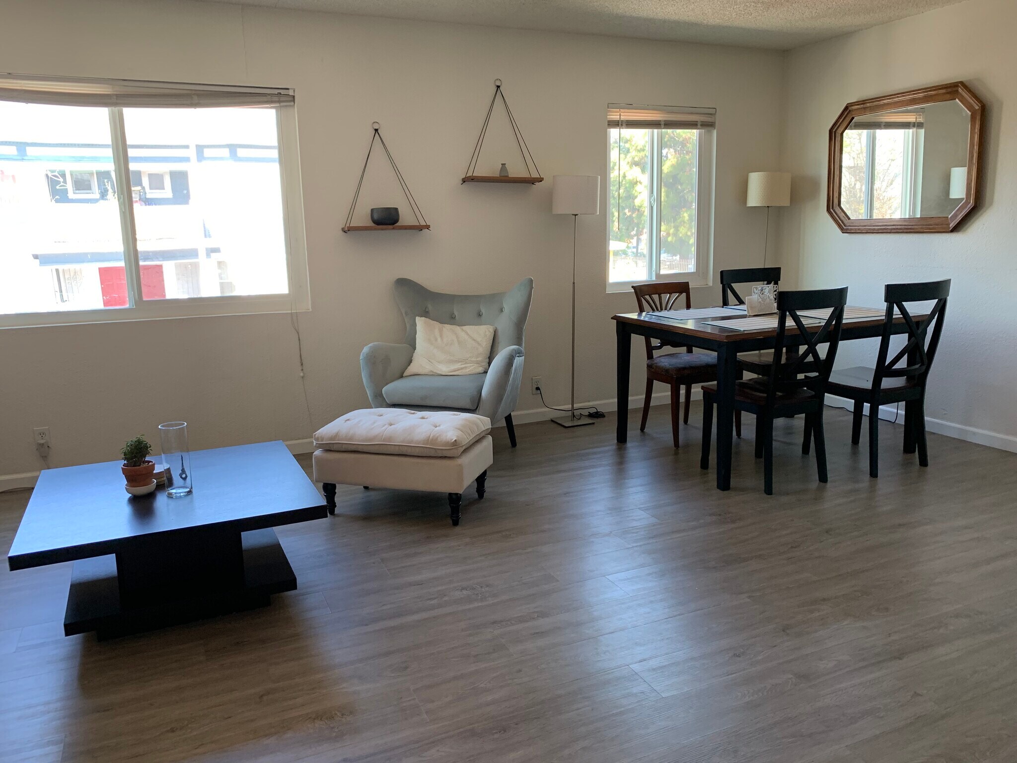 Living/Dining room (note, comes unfurnished) - 1924 Park Grove Ave