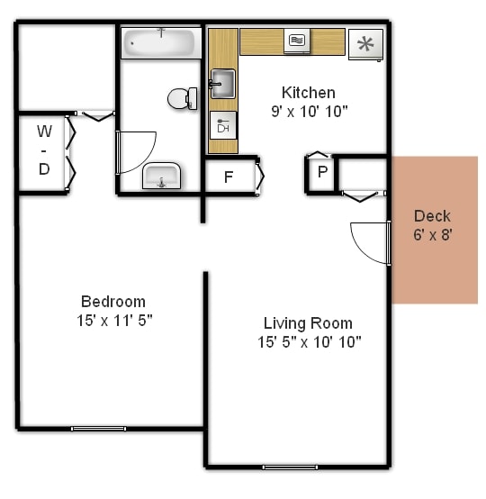 Unit 9 - New Castle Apartments