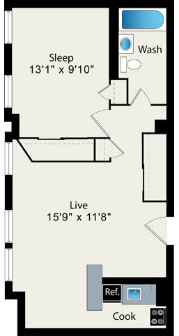 Floorplan - Reside on Wellington