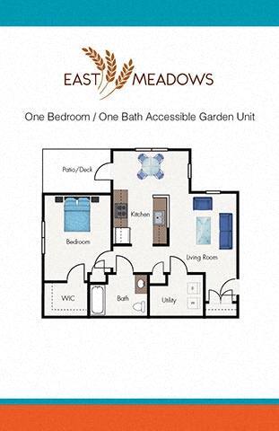 Floorplan - East Meadows Apartments