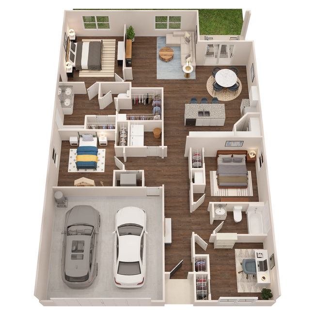 Floorplan - Champions Quarters Rental Homes