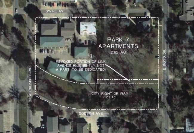 Aerial Plan (Proposed) - Park Place Baton Rouge