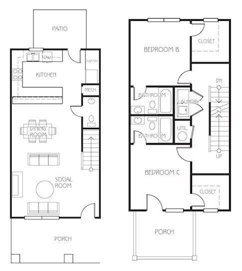 2BR/2BA - The Retreat at Corvallis