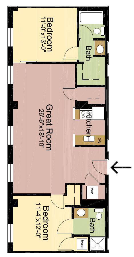 Floorplan - The Henry Clay