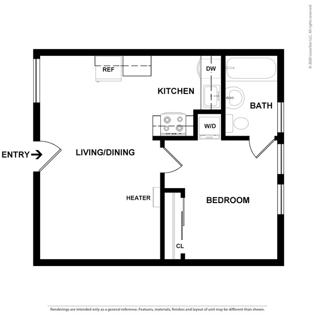 Floorplan - The Parc at 1300