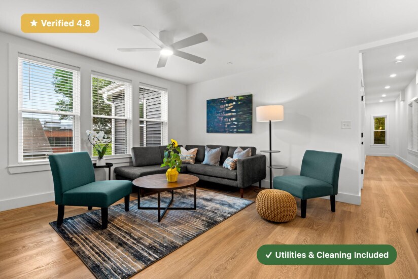 Building Photo - New RoostUp Furnished Private Bedroom with Ensuite Bath in the Mission Hill Neighborhood of Boston!