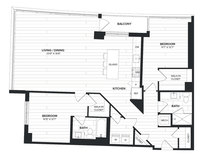 Floorplan - The Milton