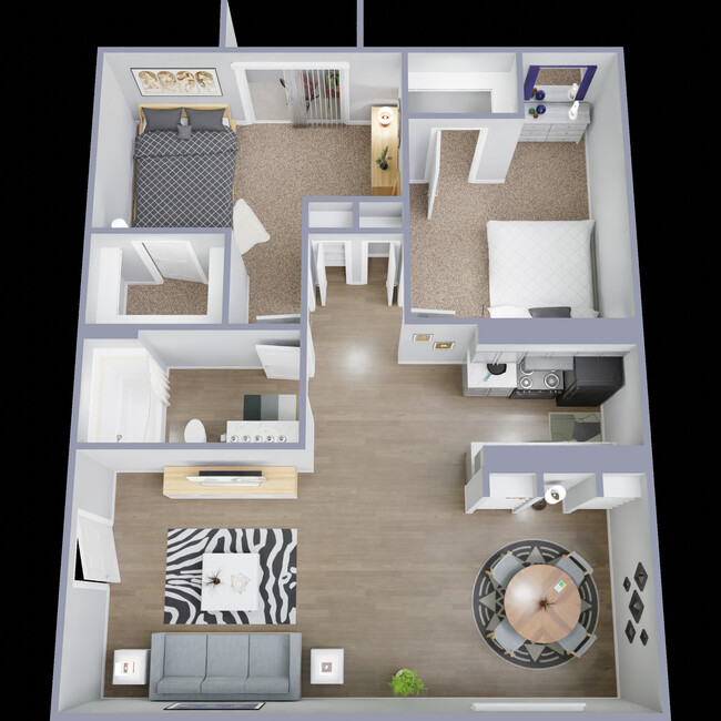 Floorplan - The Park at Malaga