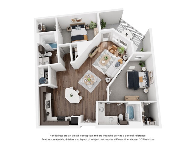 Floorplan - 7East