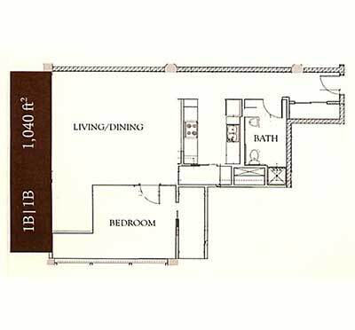 Floorplan - The Lofts of Webster