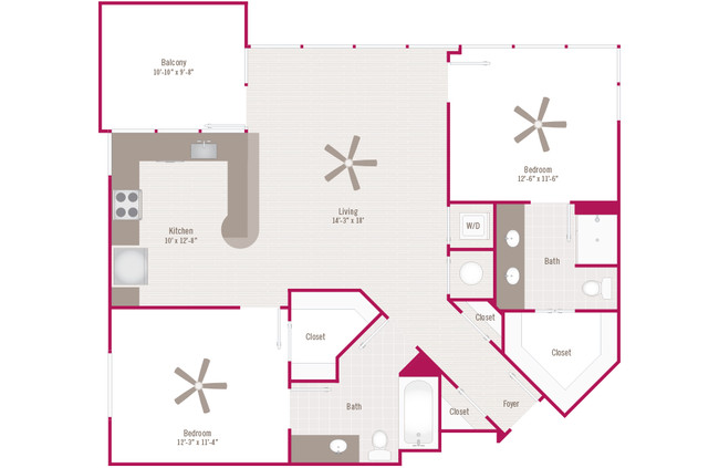 Floorplan - Sixty 11th