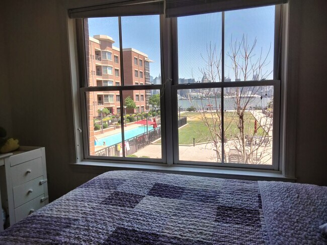 View from bedroom - 20 Ave at Port Imperial Blvd